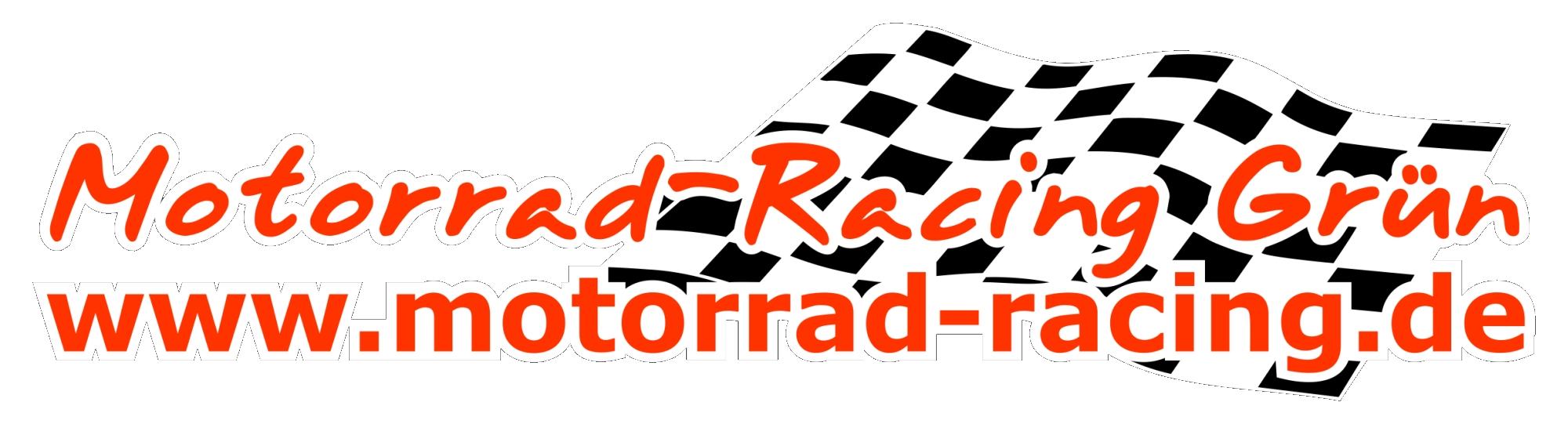 Motorrad Racing Grün